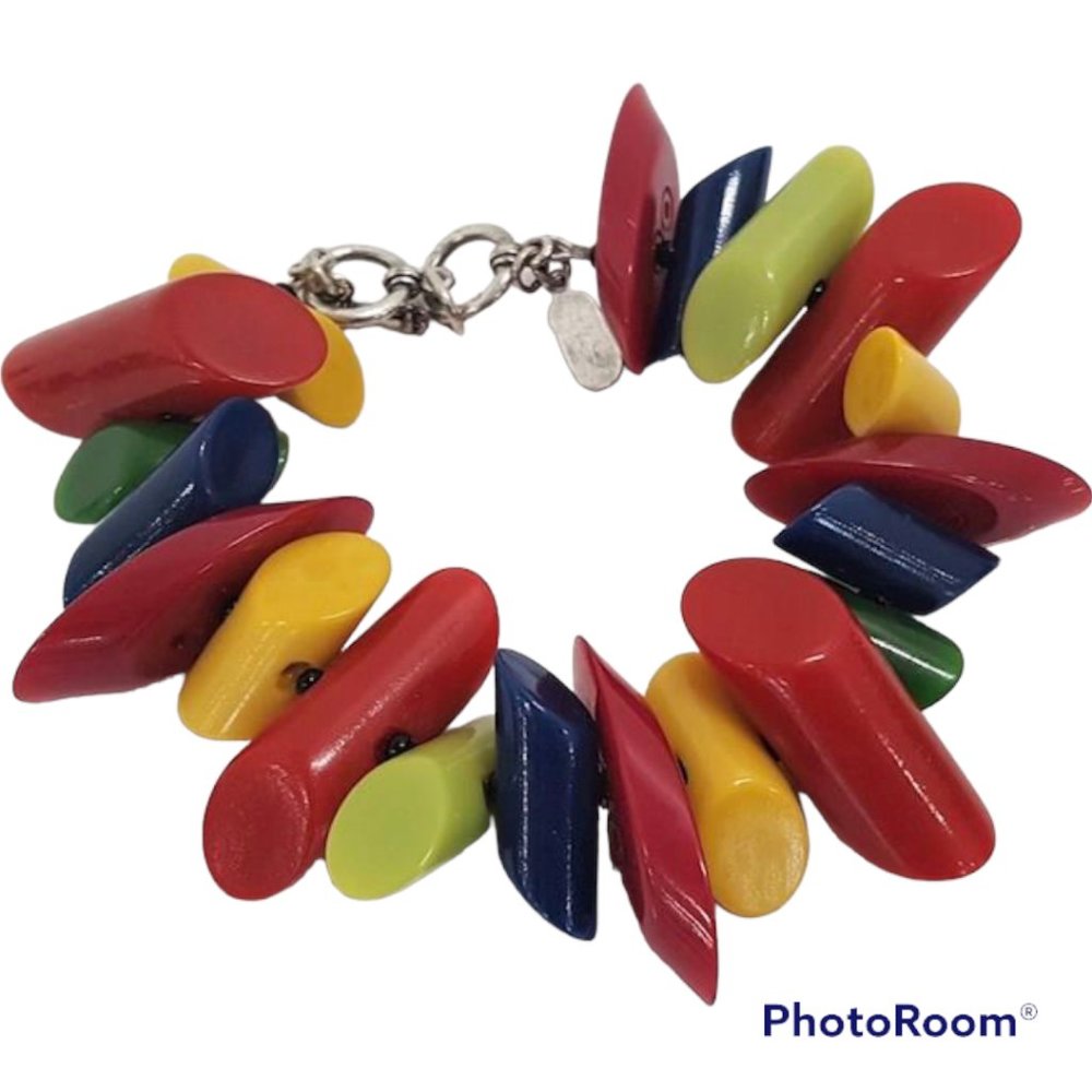 Grandmother's Buttons, Signed Heirloom Bracelet